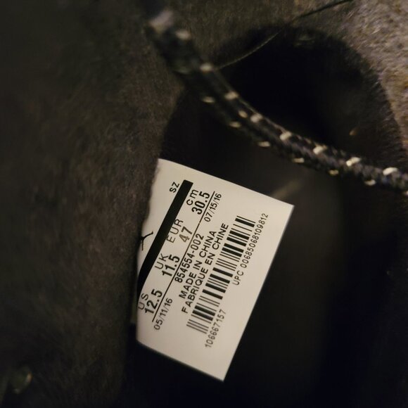 Nike Jordan Future EP Boot Sneakers Black Water Resistant 854554-002 US Men 12.5 - Picture 10 of 16